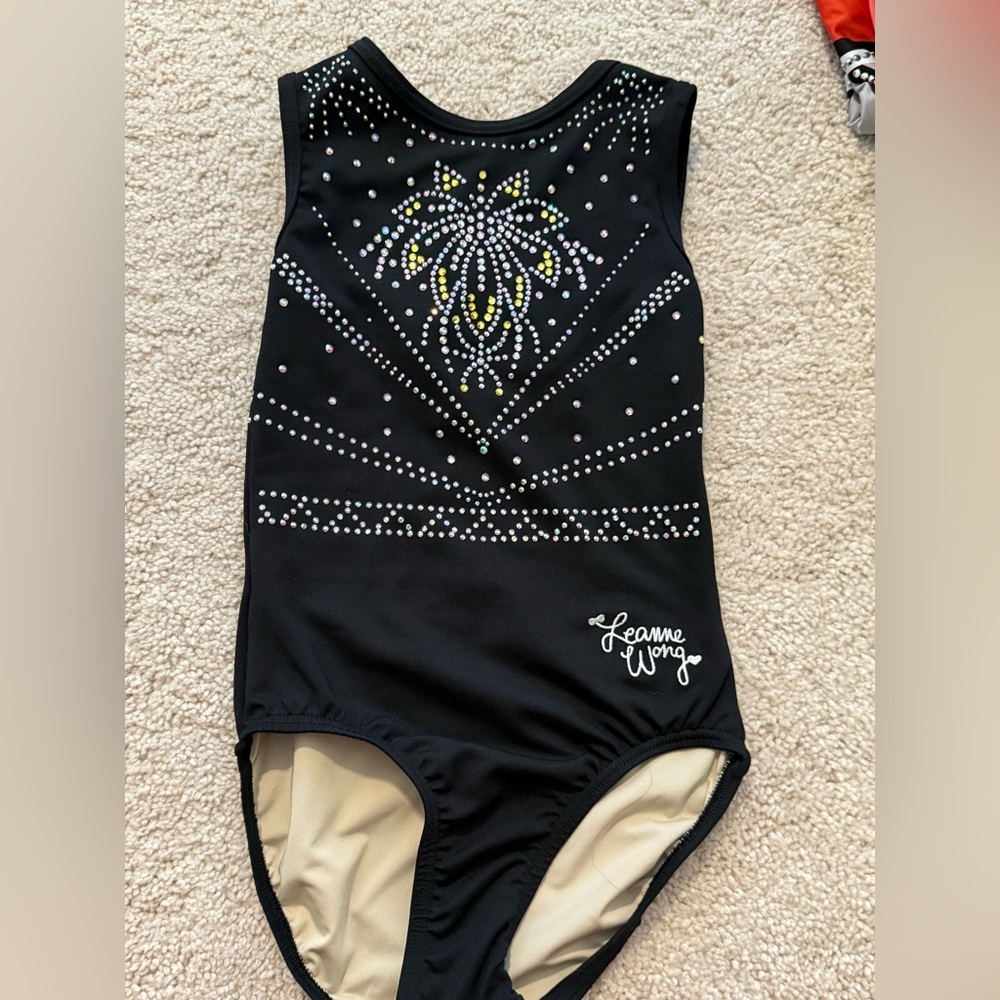 Leanne Wong gymnastics leotard